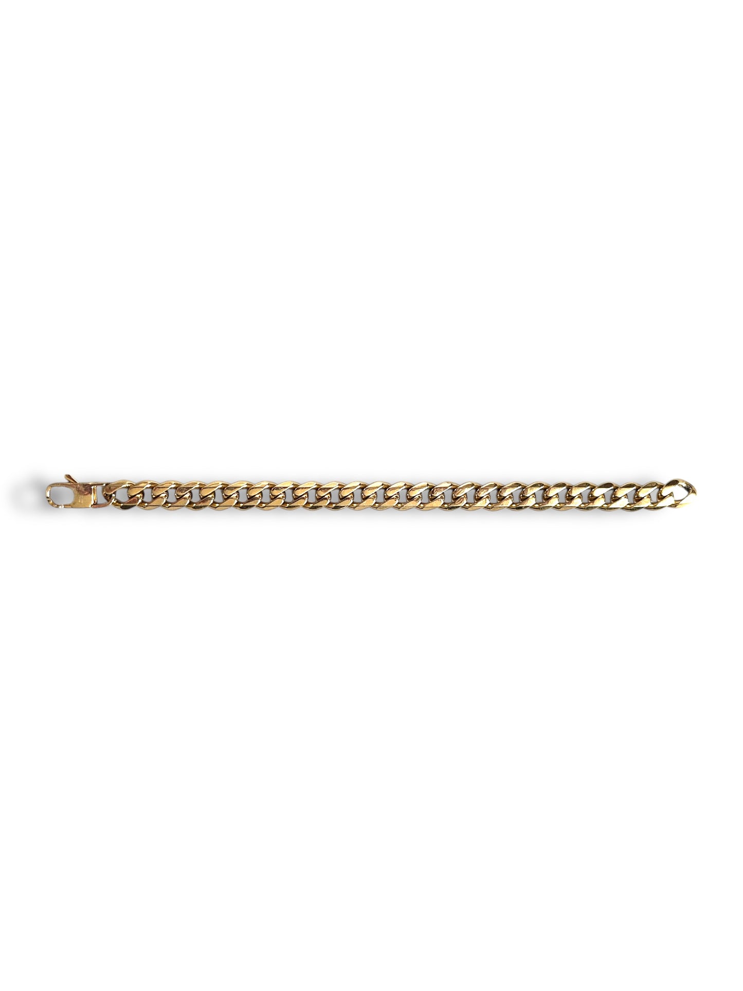 Cuban Aura Band – Strength in Gold
