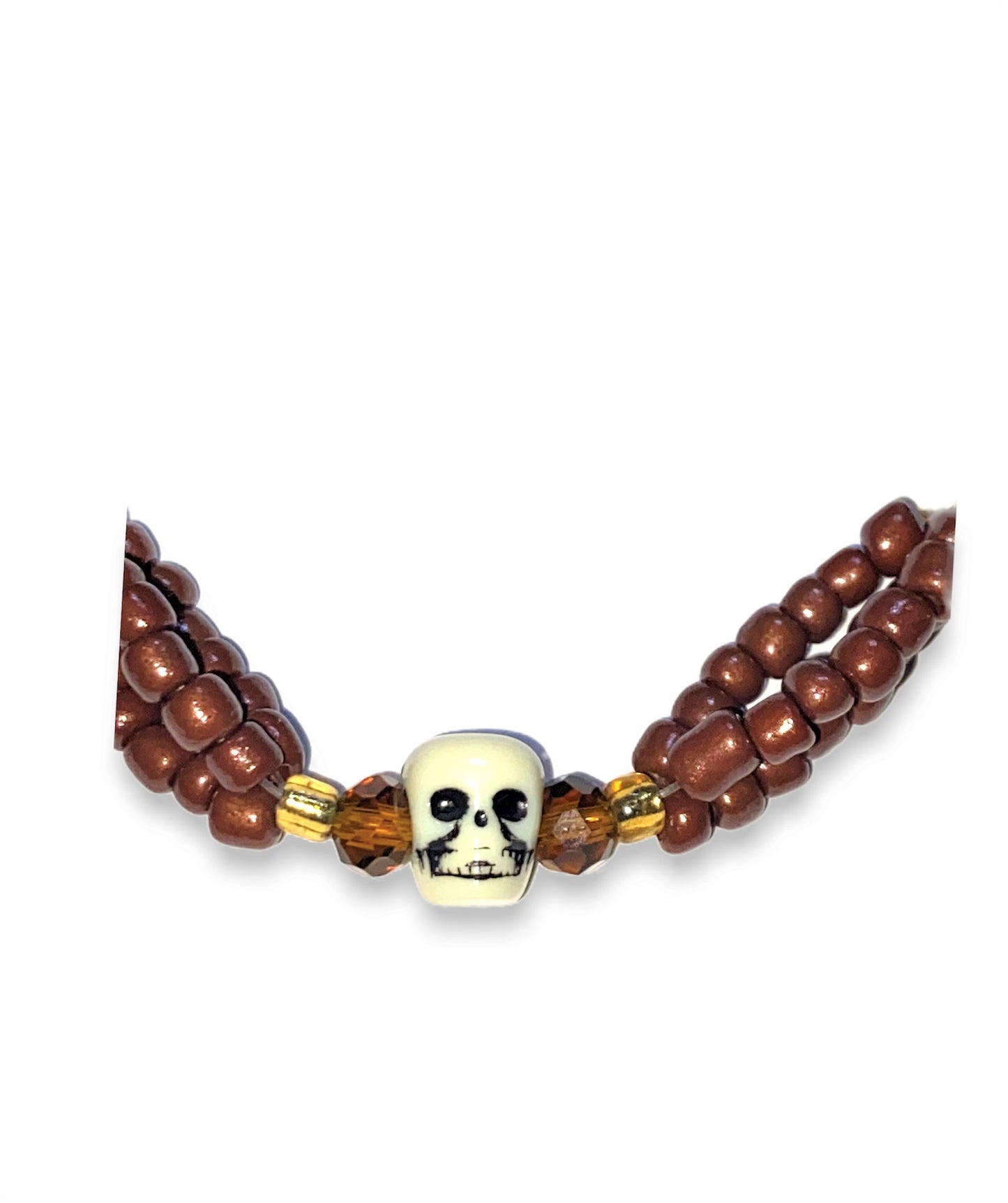 Brown Four Skull