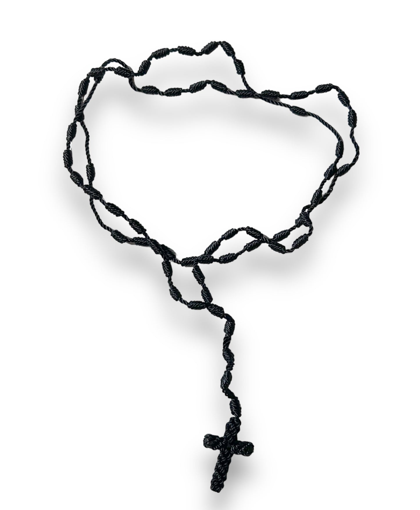 Black Cross Rosaries