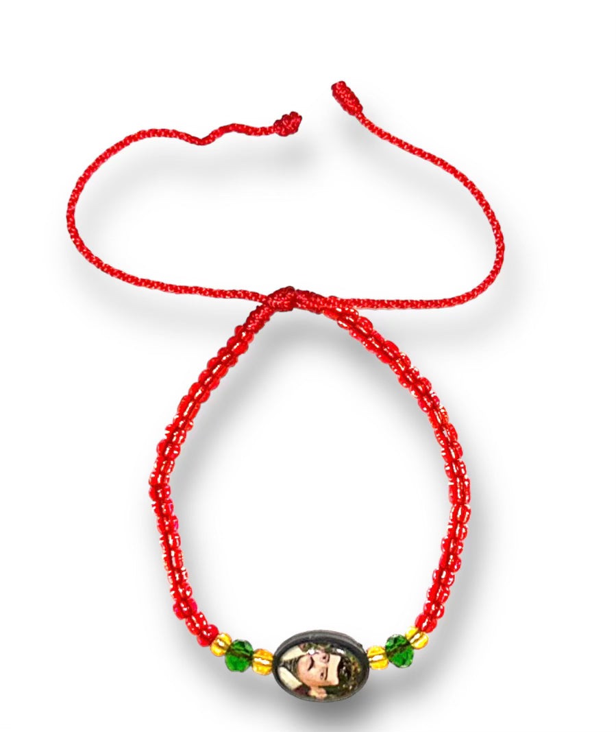 Malverde Energizing Red Beaded Bracelet