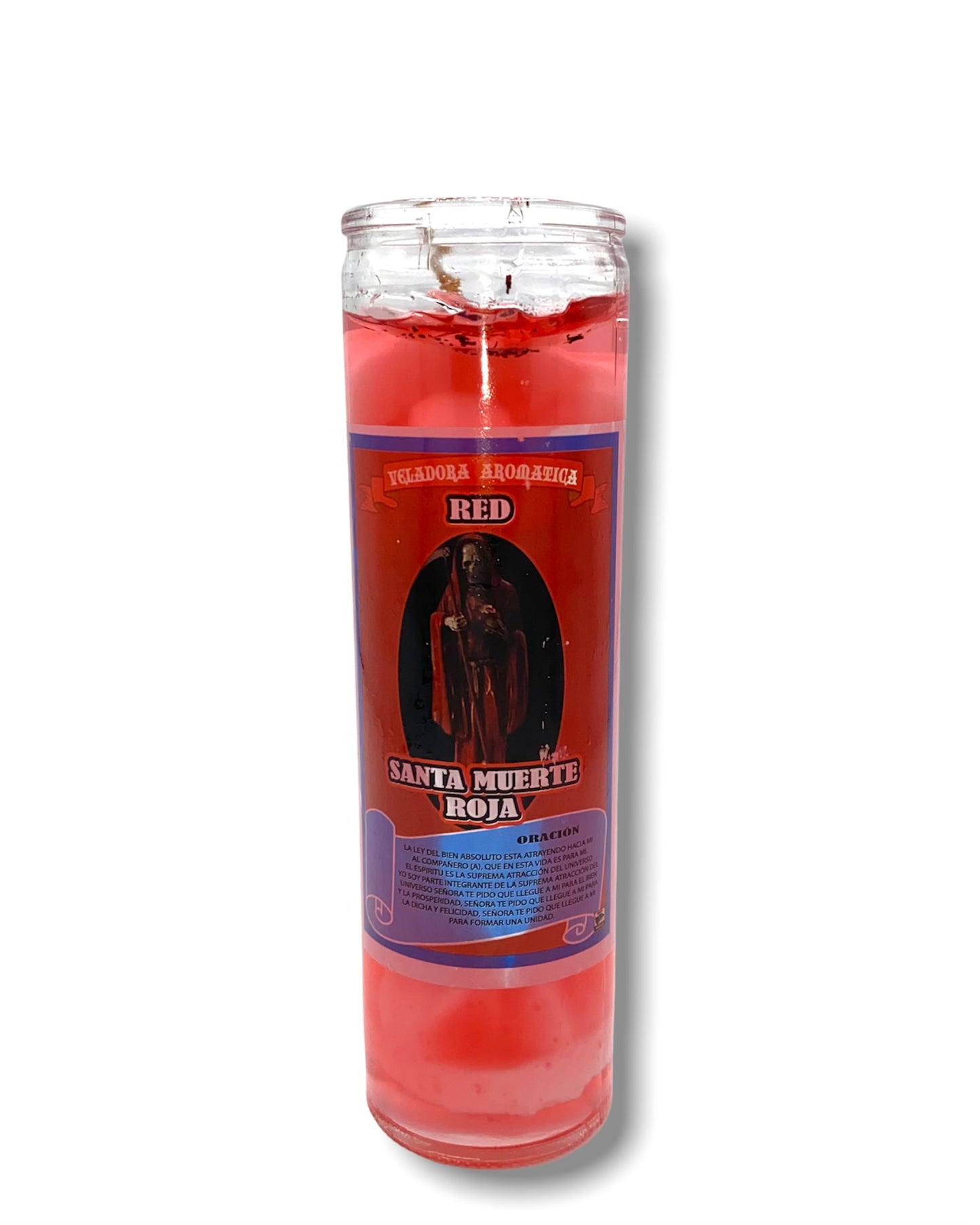 Siete Potencia Seven Powers Candle - Red/Rojo