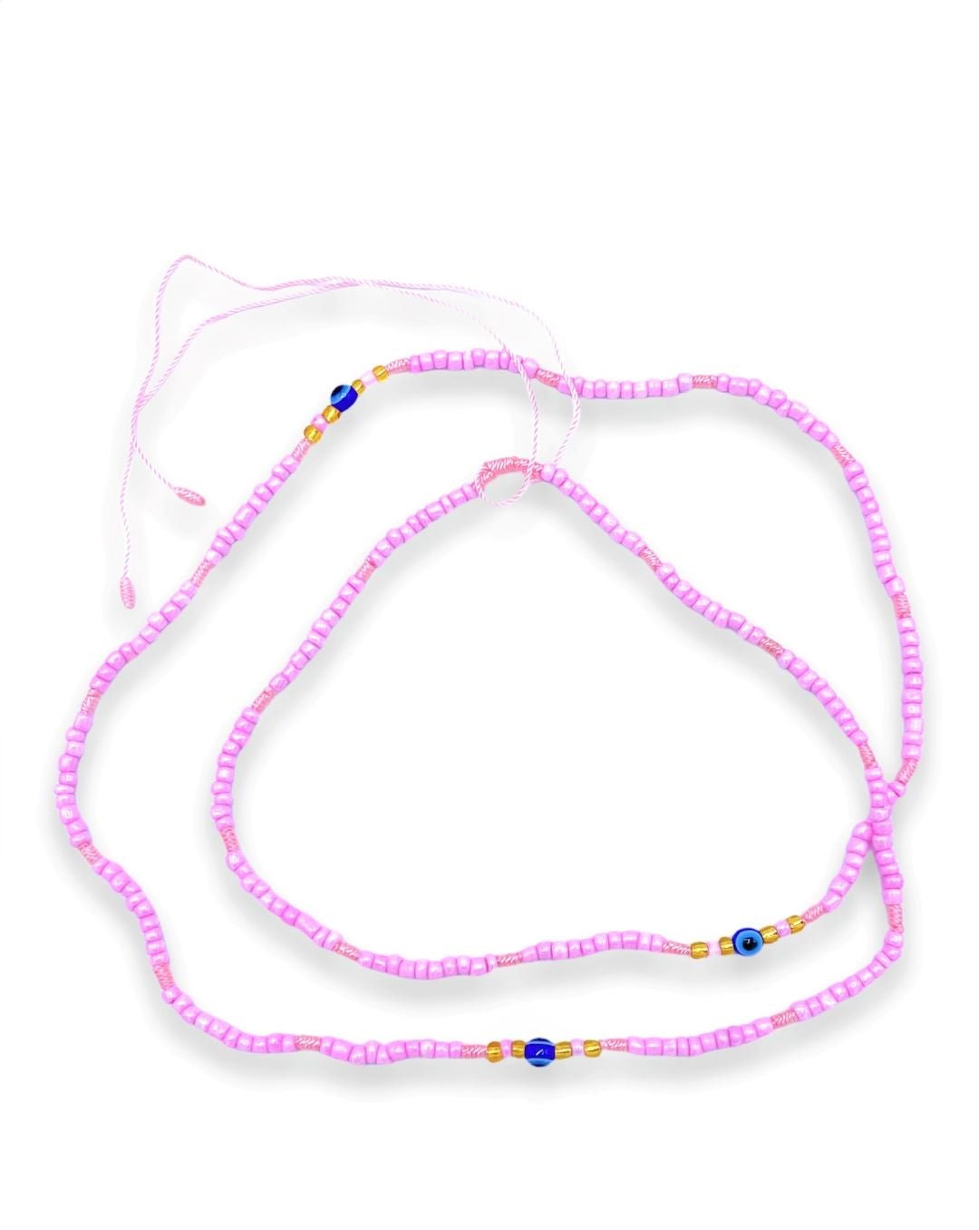 Pink Waist Evil Eye – SantaMuerteShop