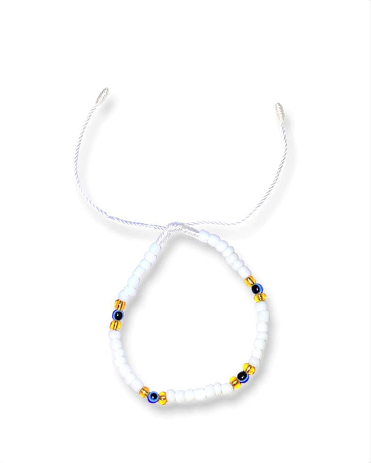 Five White Fog Evil Eye