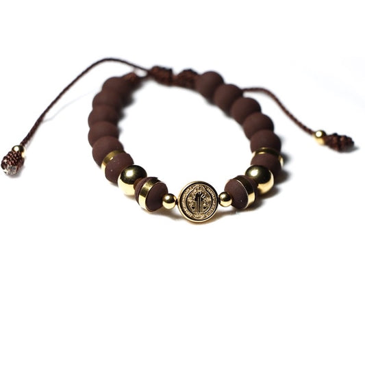 Brown & Gold Saint Benito