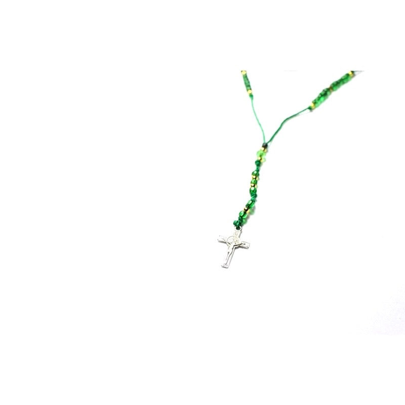 Green Cross Rosary