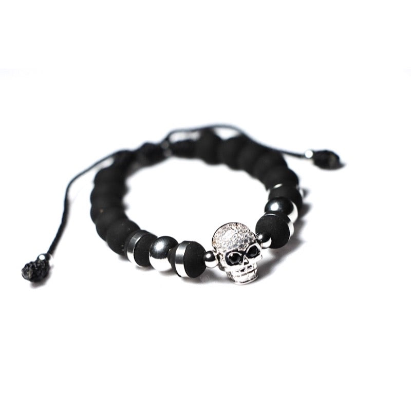 Black & Silver Skull