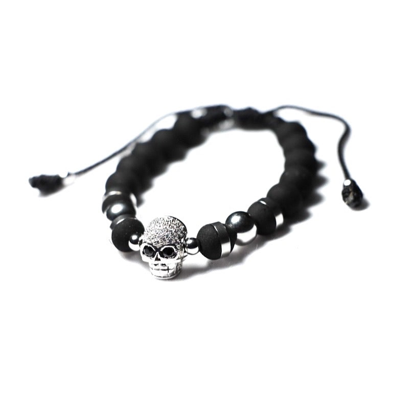 Black & Silver Skull