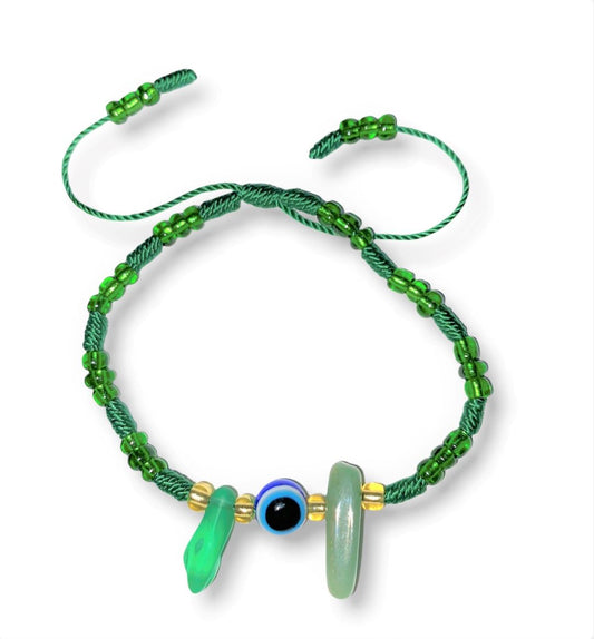 Green Jade Evil Eye
